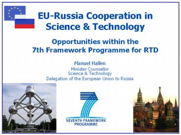 EU-Russia Cooperation in Science