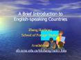 A Brief Introduction to English-speaking Countries PowerPoint PPT Presentation