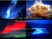 I wish you the strength