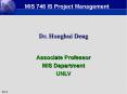 Dr. Honghui Deng PowerPoint PPT Presentation