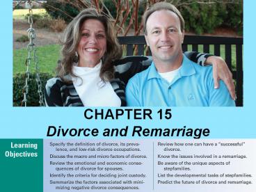 Divorce and Remarriage