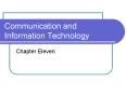 Communication and Information Technology PowerPoint PPT Presentation