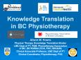 Knowledge Translation in BC Physiotherapy PowerPoint PPT Presentation
