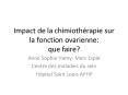 Impact de la chimioth PowerPoint PPT Presentation