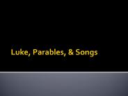 Luke, Parables,