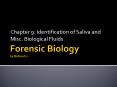 Forensic Biology by Richard Li PowerPoint PPT Presentation