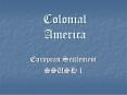 Colonial America PowerPoint PPT Presentation