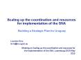 Scaling up the coordination and resources for implementation of the SNA  Building a Strategic Plan for Uruguay PowerPoint PPT Presentation
