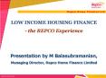 LOW INCOME HOUSING FINANCE PowerPoint PPT Presentation