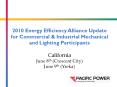 2010 Energy Efficiency Alliance Update for Commercial PowerPoint PPT Presentation