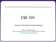 CSE 331