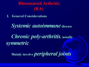 Rheumatoid Arthritis