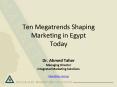 Ten Megatrends Shaping Marketing in Egypt Today PowerPoint PPT Presentation