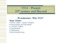 1914  PowerPoint PPT Presentation