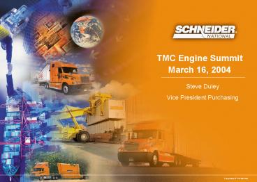 TMC Engine Summit March 16, 2004