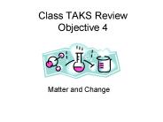 Class TAKS Review Objective 4