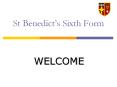 St Benedict PowerPoint PPT Presentation