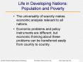 Life in Developing Nations: Population and Poverty PowerPoint PPT Presentation