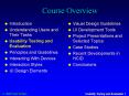 Course Overview PowerPoint PPT Presentation