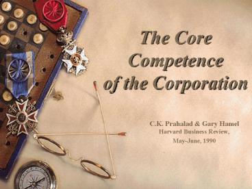The Core Competence of the Corporation