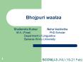 Bhojpuri waalaa PowerPoint PPT Presentation