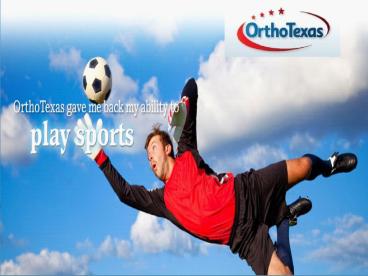 OrthoTexas: Orthopedic Doctors in Denton TX