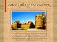 Aston Hall and the Civil War PowerPoint PPT Presentation