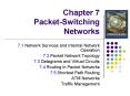 Chapter 7 Packet-Switching Networks PowerPoint PPT Presentation