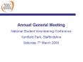 Annual General Meeting PowerPoint PPT Presentation