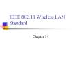 IEEE 802.11 Wireless LAN Standard PowerPoint PPT Presentation