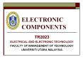 ELECTRONIC COMPONENTS PowerPoint PPT Presentation