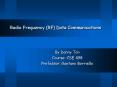 Radio Frequency (RF) Data Communications PowerPoint PPT Presentation