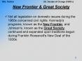 New Frontier PowerPoint PPT Presentation