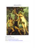 Adam and Eve--Artisoo PowerPoint PPT Presentation