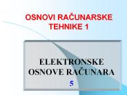 OSNOVI RACUNARSKE TEHNIKE 1