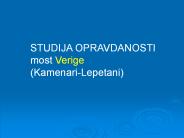 STUDIJA OPRAVDANOSTI