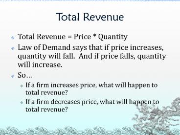 Total Revenue