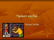Spisovatelia