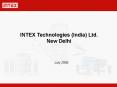 INTEX Technologies (India) Ltd. PowerPoint PPT Presentation