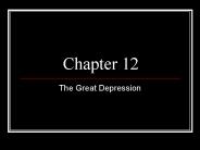 The Great Depression