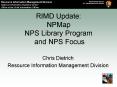 RIMD Update: NPMap NPS Library Program and NPS Focus PowerPoint PPT Presentation