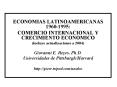 ECONOMIAS LATINOAMERICANAS 1960-1995: PowerPoint PPT Presentation