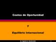 Costos de Oportunidad PowerPoint PPT Presentation