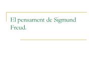 El pensament de Sigmund Freud.