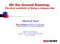 Hit the Ground Running:  The Nuts and Bolts of Being a Campus Rep PowerPoint PPT Presentation