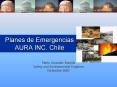 Planes de Emergencias AURA INC. Chile PowerPoint PPT Presentation