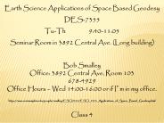 Earth Science Applications of Space Based Geodesy