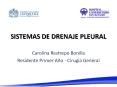 SISTEMAS DE DRENAJE PLEURAL PowerPoint PPT Presentation