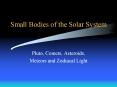 Small Bodies of the Solar System PowerPoint PPT Presentation