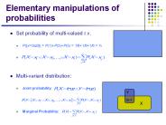 Elementary manipulations of probabilities
